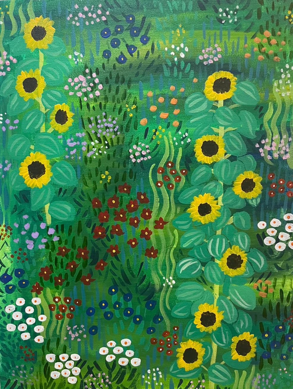 KLIMT FLOWER GARDEN Sunflower ver. /h