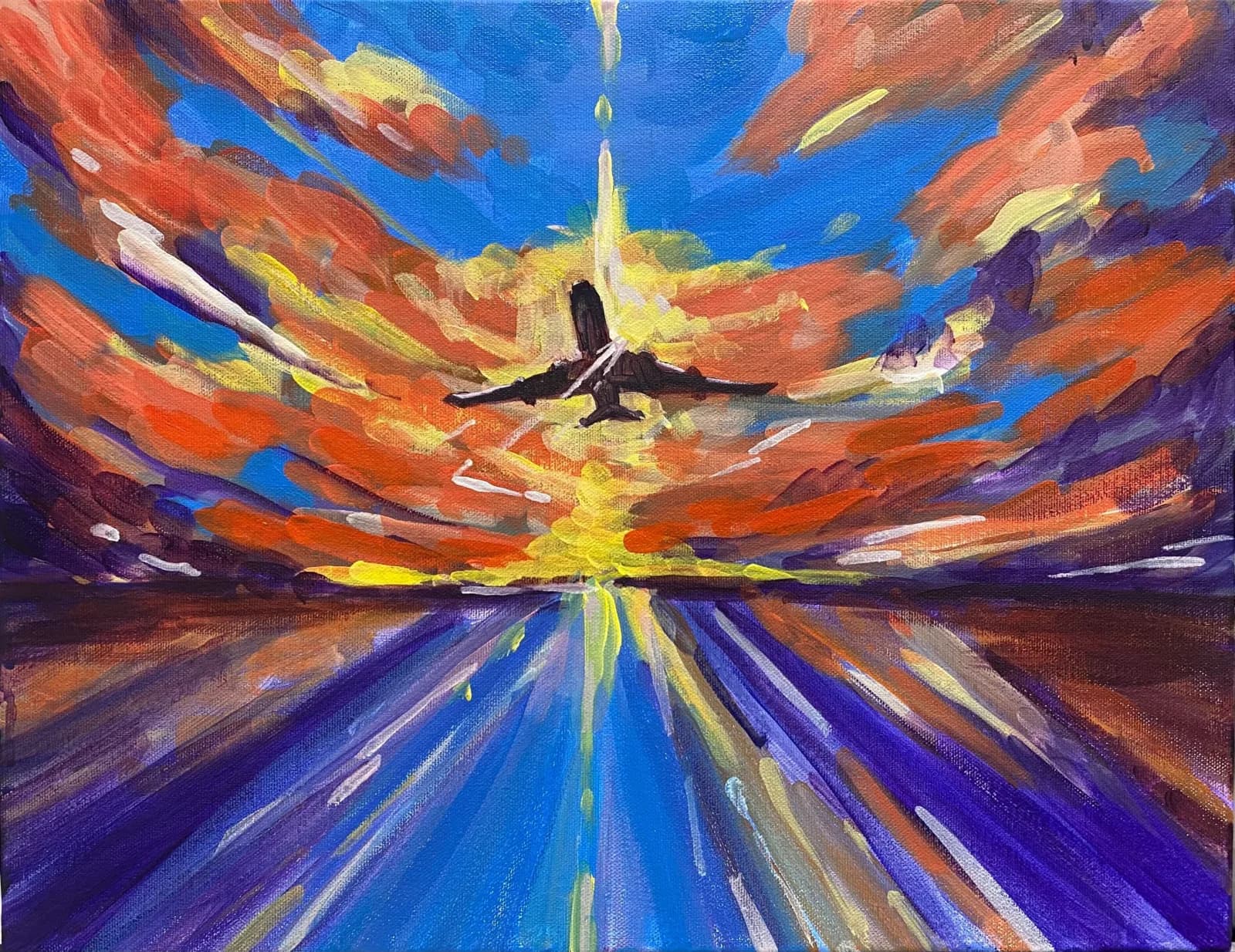 Beautiful Skies in Flight /u