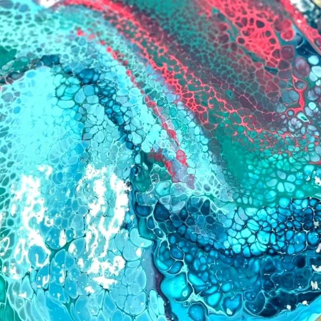 ポーリングアート(たらし込み画法) /n